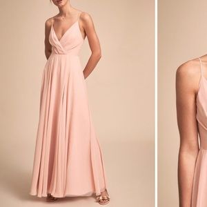 BHLDN Eva Dress in Blush Pink
